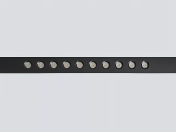 CLICK DOT 10 - Ceiling mounted linear lighting profile for LED modules by ONOK Lighting - view 2